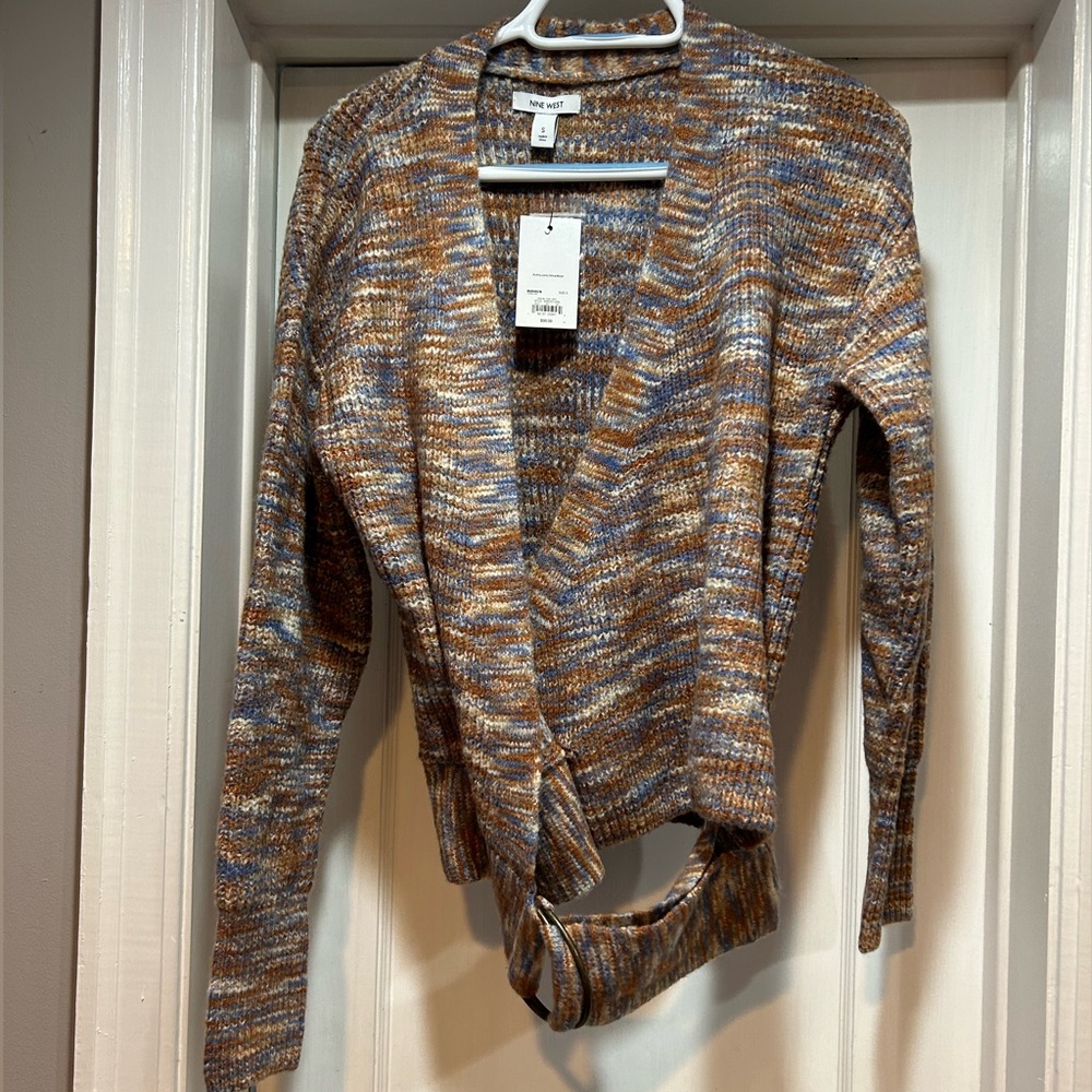 NWT-Nine West “wrap” sweater